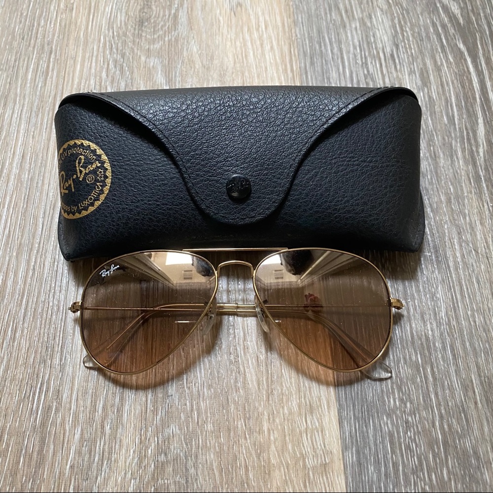 Ray Ran AVIATOR - 55mm - RB3025 - Gold & Brown